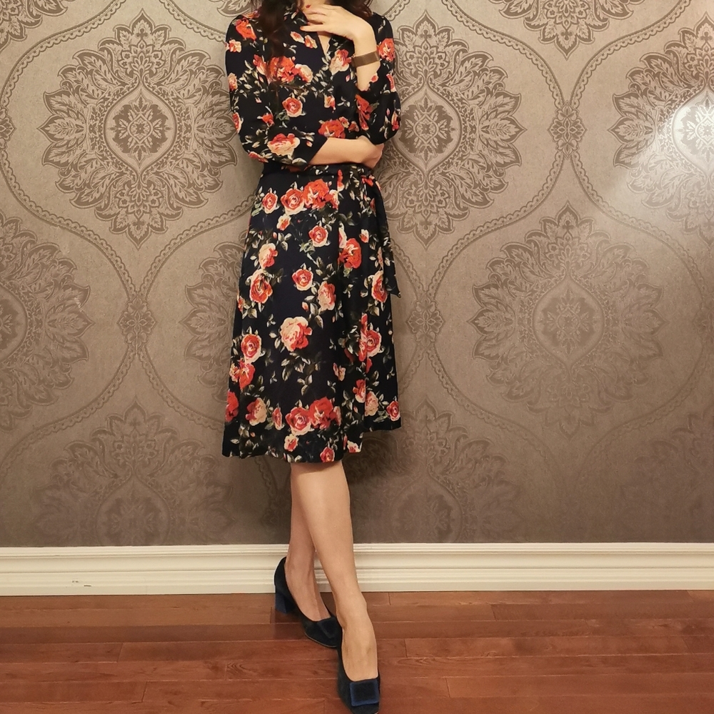 Made in Spain floral print dress